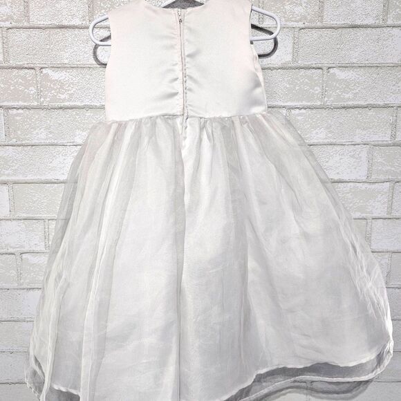 Toddler's Tip Top Flower Girl Dress Size 4T - Picture 2 of 6